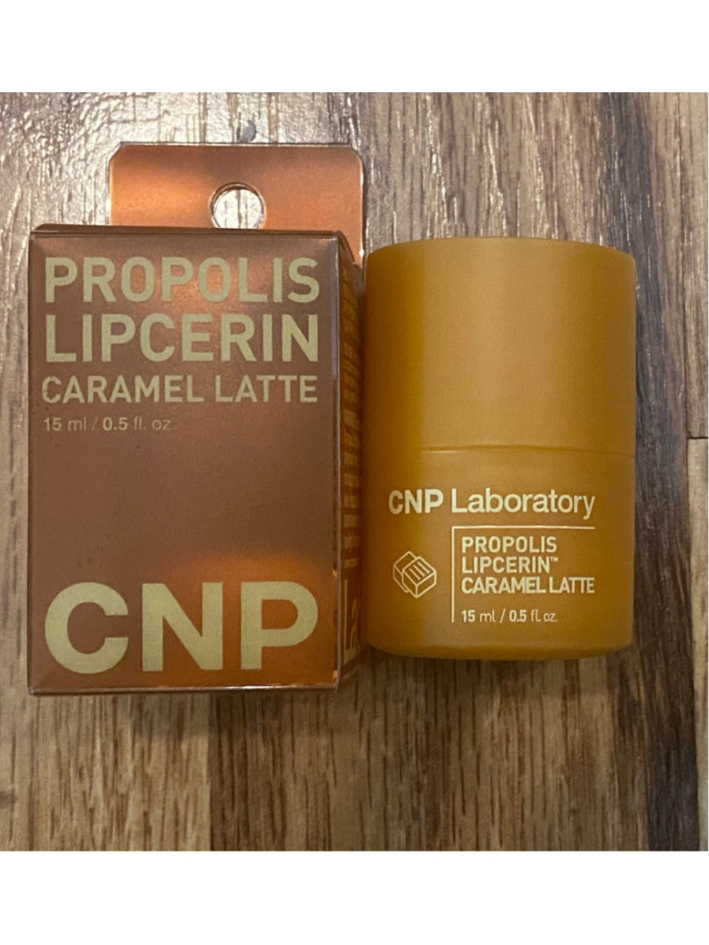 Women's CNP Laboratory Propolis Lipcerin Caramel Latte Lip Balm 0.5 Fl Ounce NIB